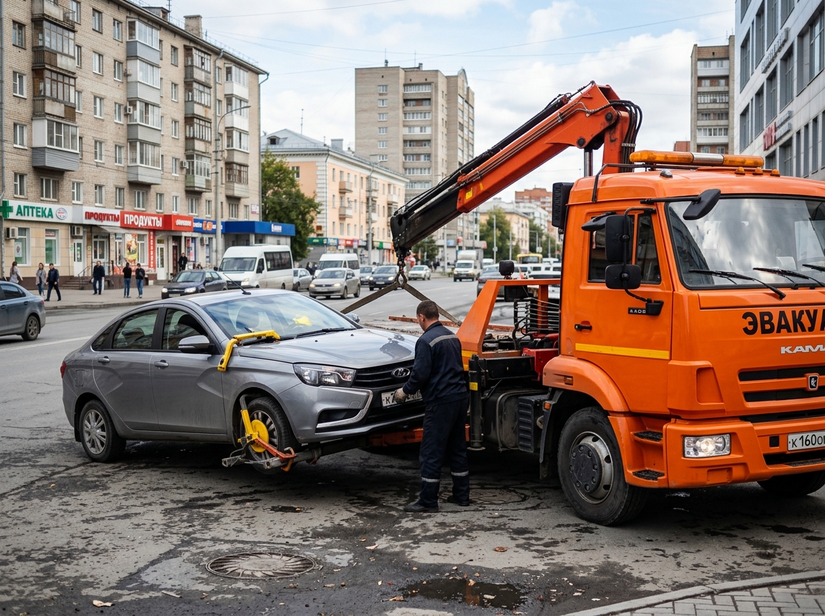Lada Vesta с блокировкой руля
