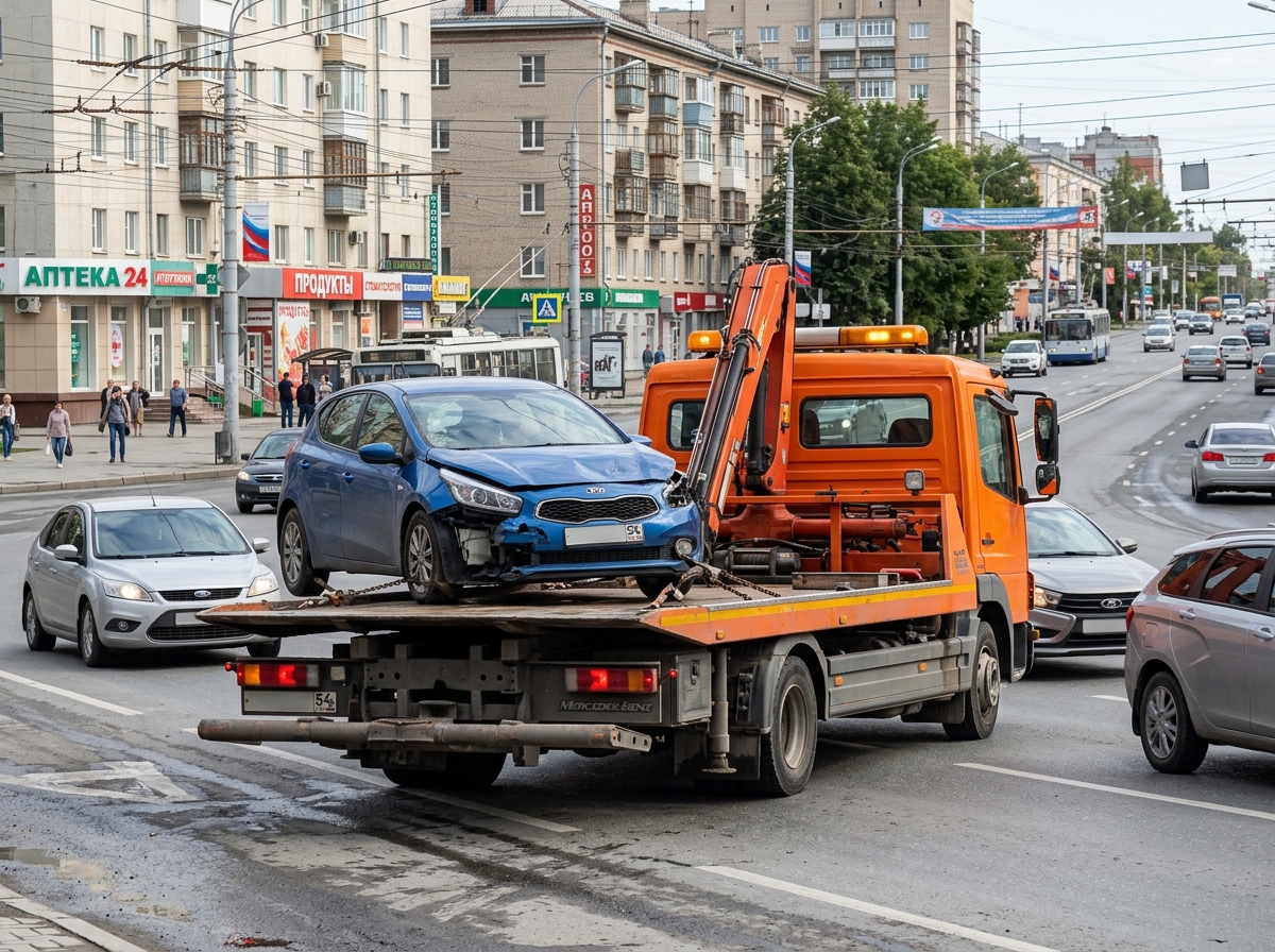 Kia Ceed на штрафстоянку