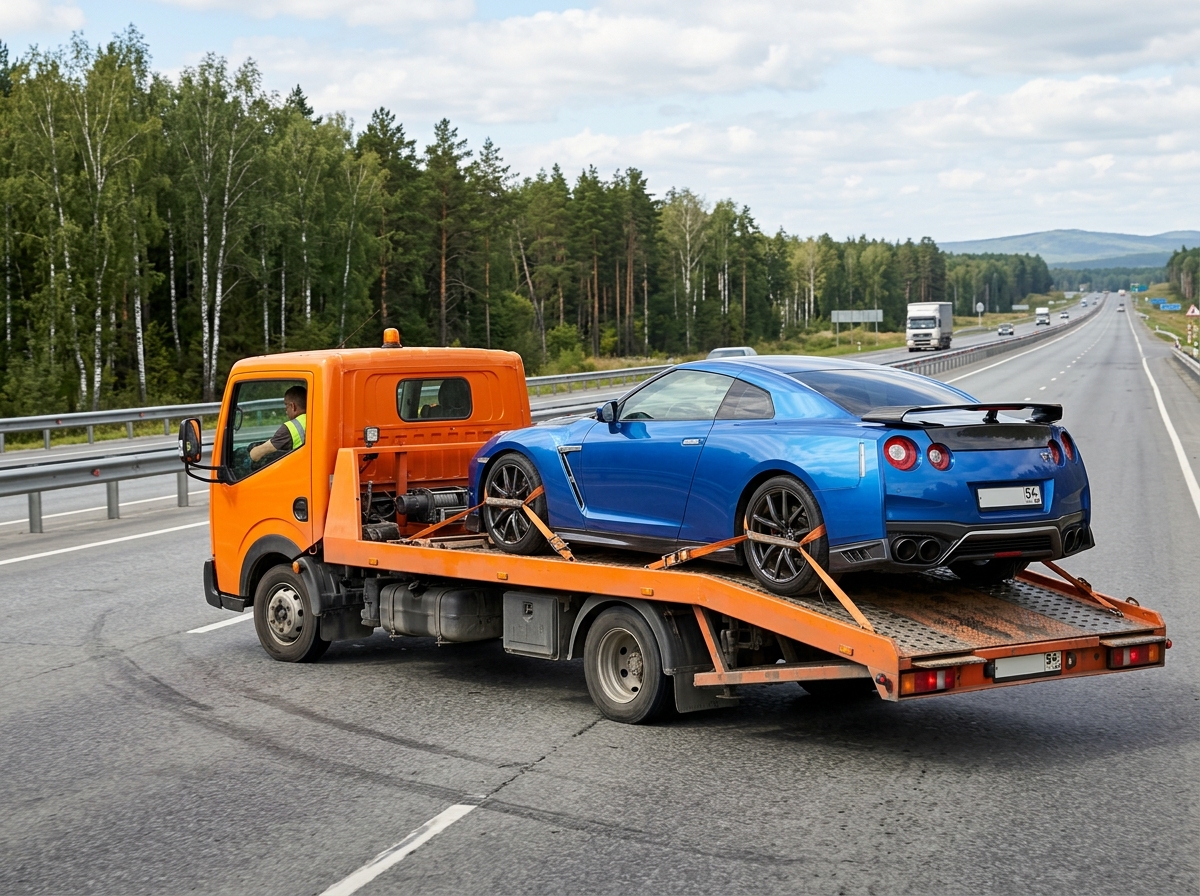 Спорткар Nissan GT-R в Омск
