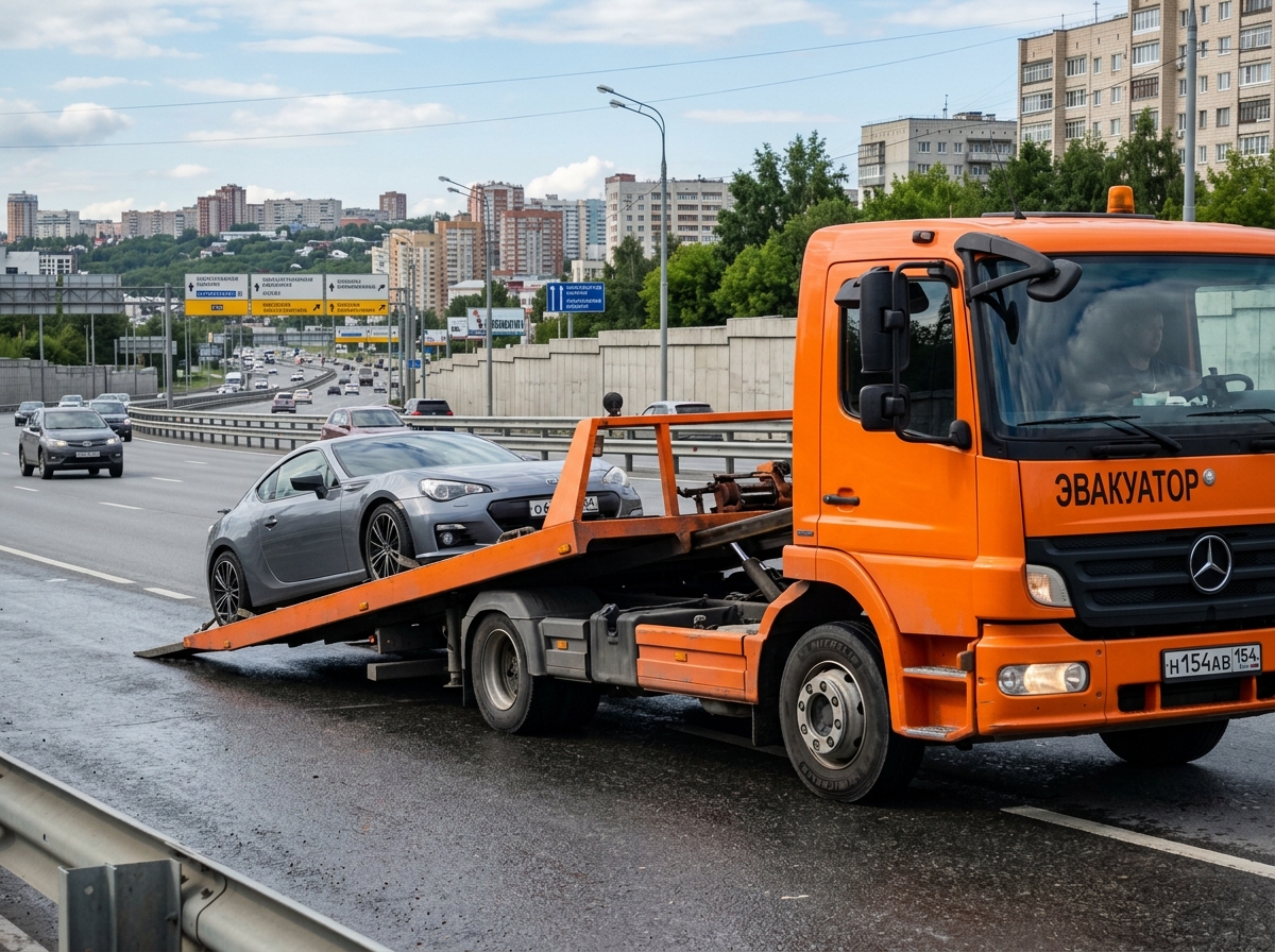 Эвакуатор для низких авто