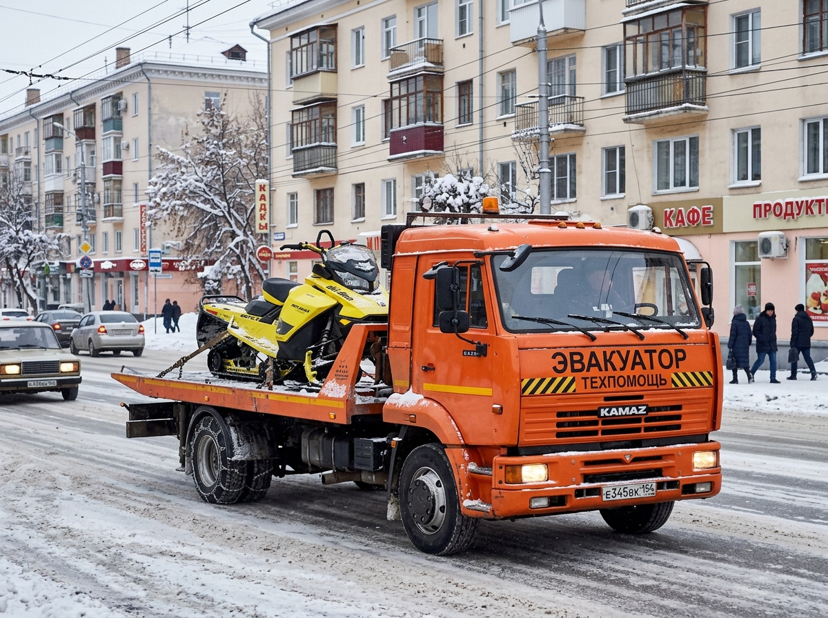Снегоход Ski-Doo на хранение