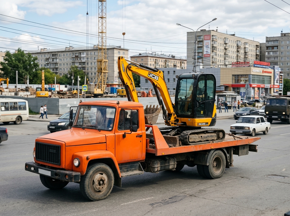 Мини-экскаватор JCB