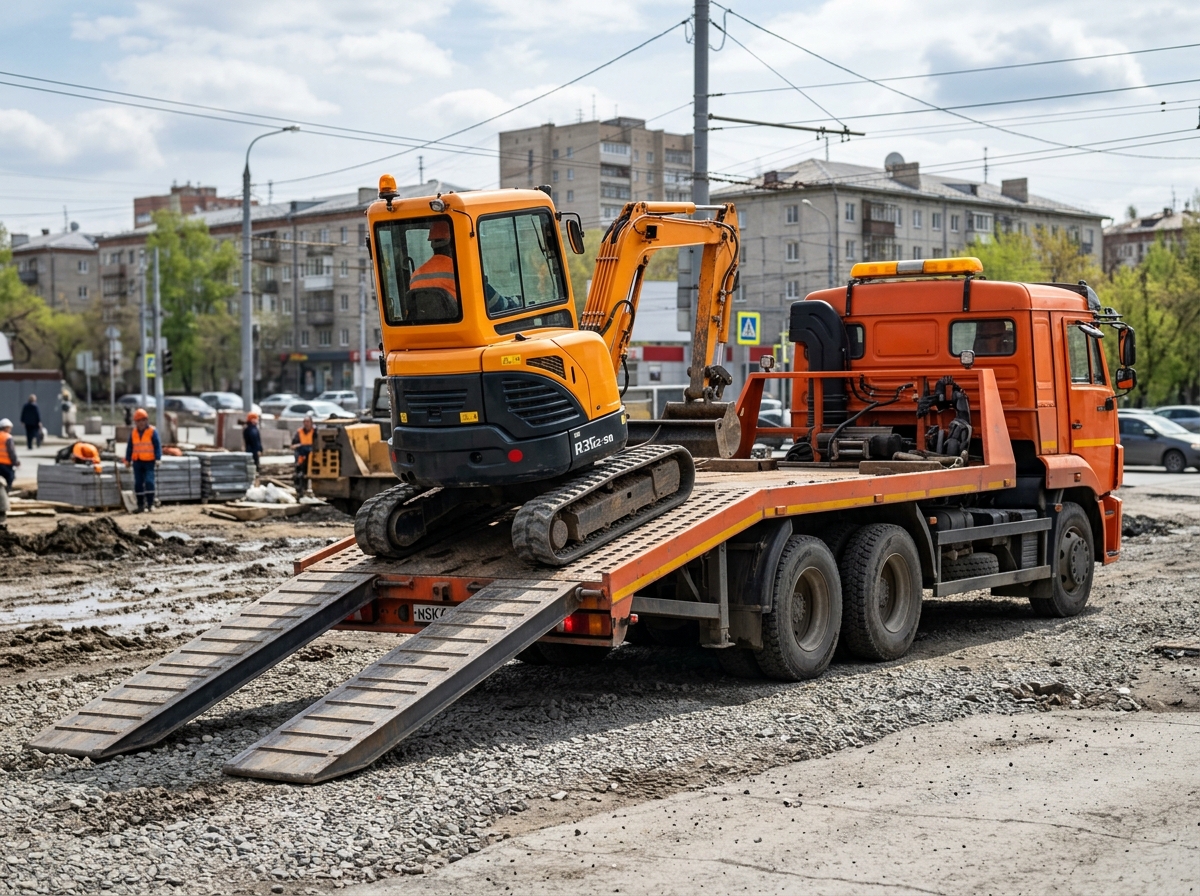 Лебёдка и аппарели